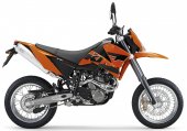 2005 KTM 640 LC4 SMC Orange photo